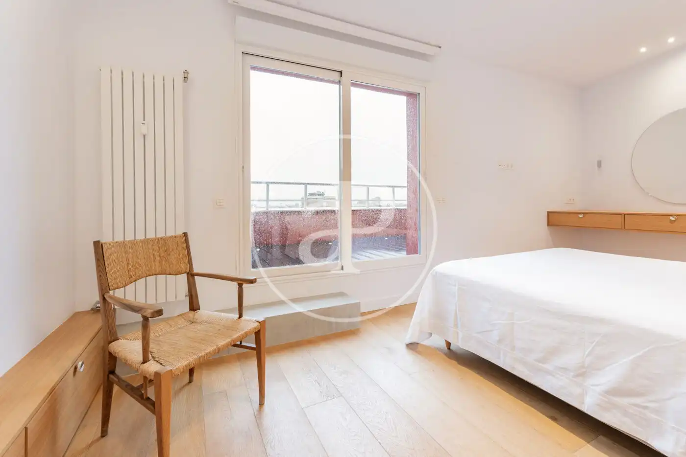 Schlafzimmer von Wohnung zum Verkauf in Madrid mit Klimaanlage, Heizung und Terrasse