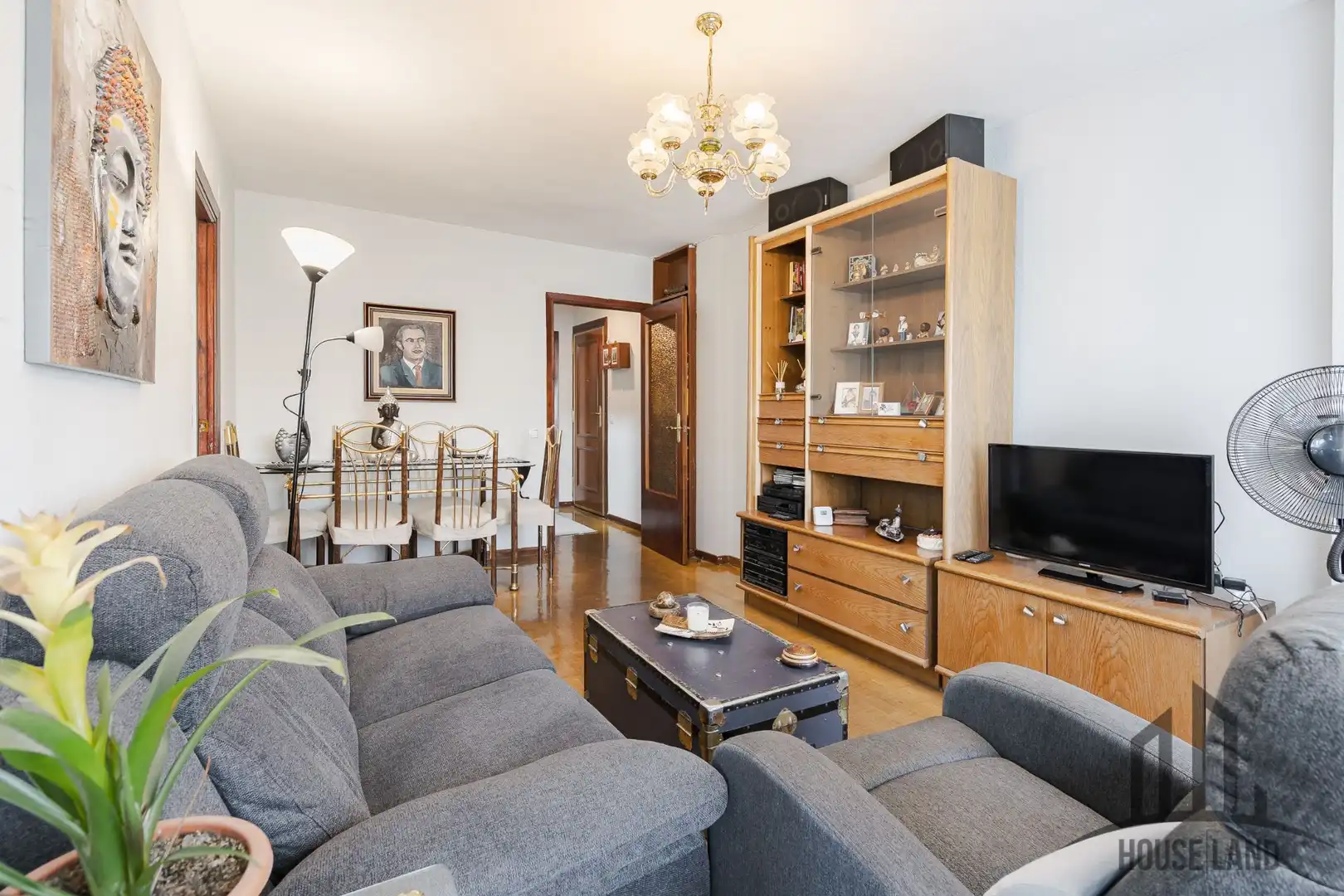 Wohnzimmer von Wohnung zum Verkauf in Algete mit Klimaanlage, Heizung und Gemeinschaftspool