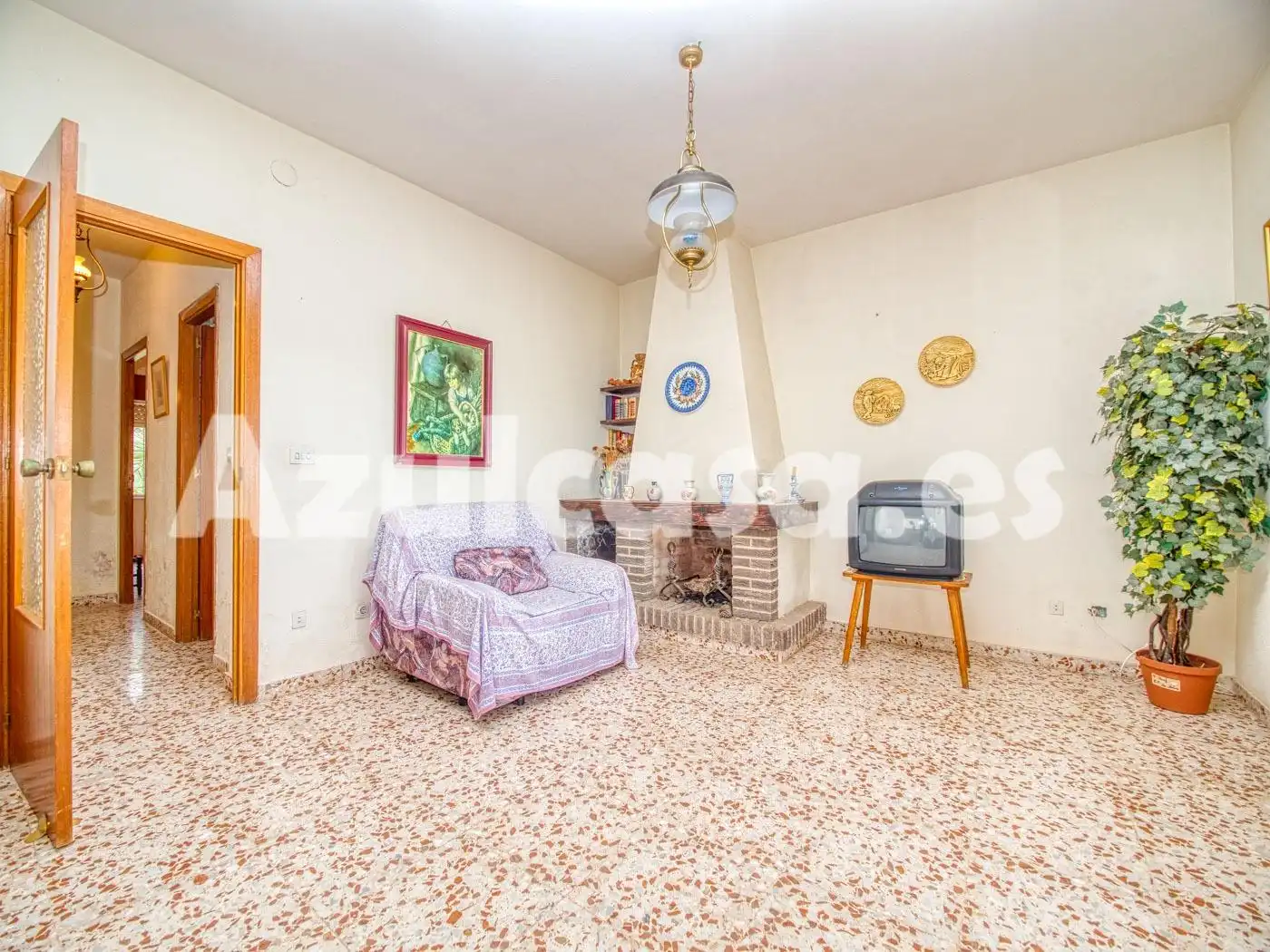 Sala d'estar de Casa o xalet en venda en Cartagena amb Jardí privat, Terrassa i Traster