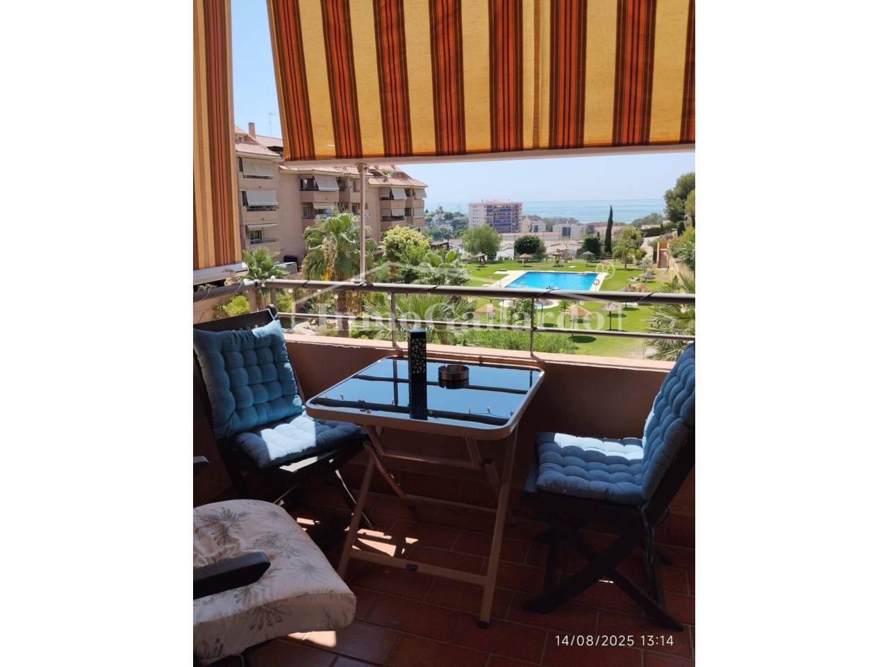 Vista exterior de Pis en venda en Málaga Capital amb Aire condicionat, Terrassa i Piscina comunitària