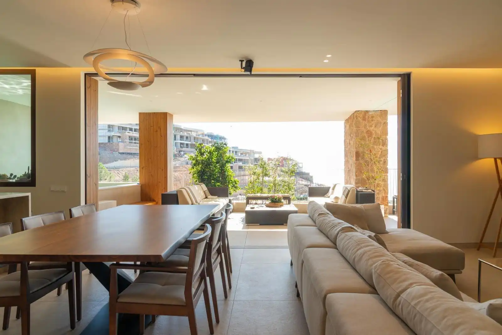 Sala d'estar de Apartament en venda en Oropesa del Mar / Orpesa amb Aire condicionat, Jardí privat i Terrassa