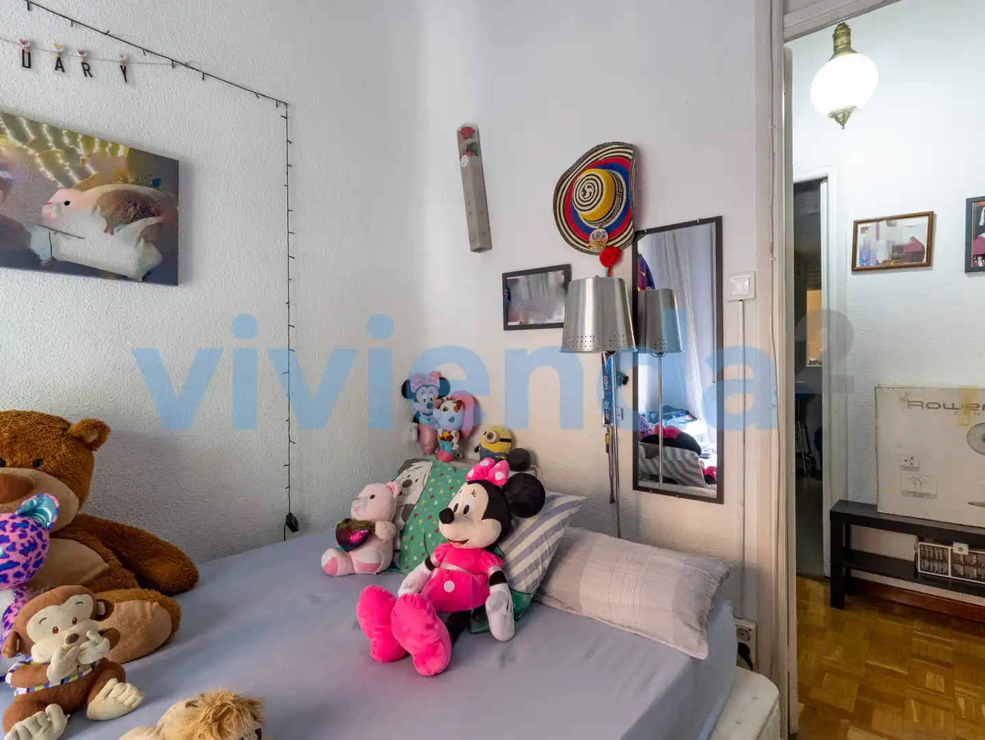 Schlafzimmer von Wohnung zum Verkauf in Madrid mit Heizung und Balkon