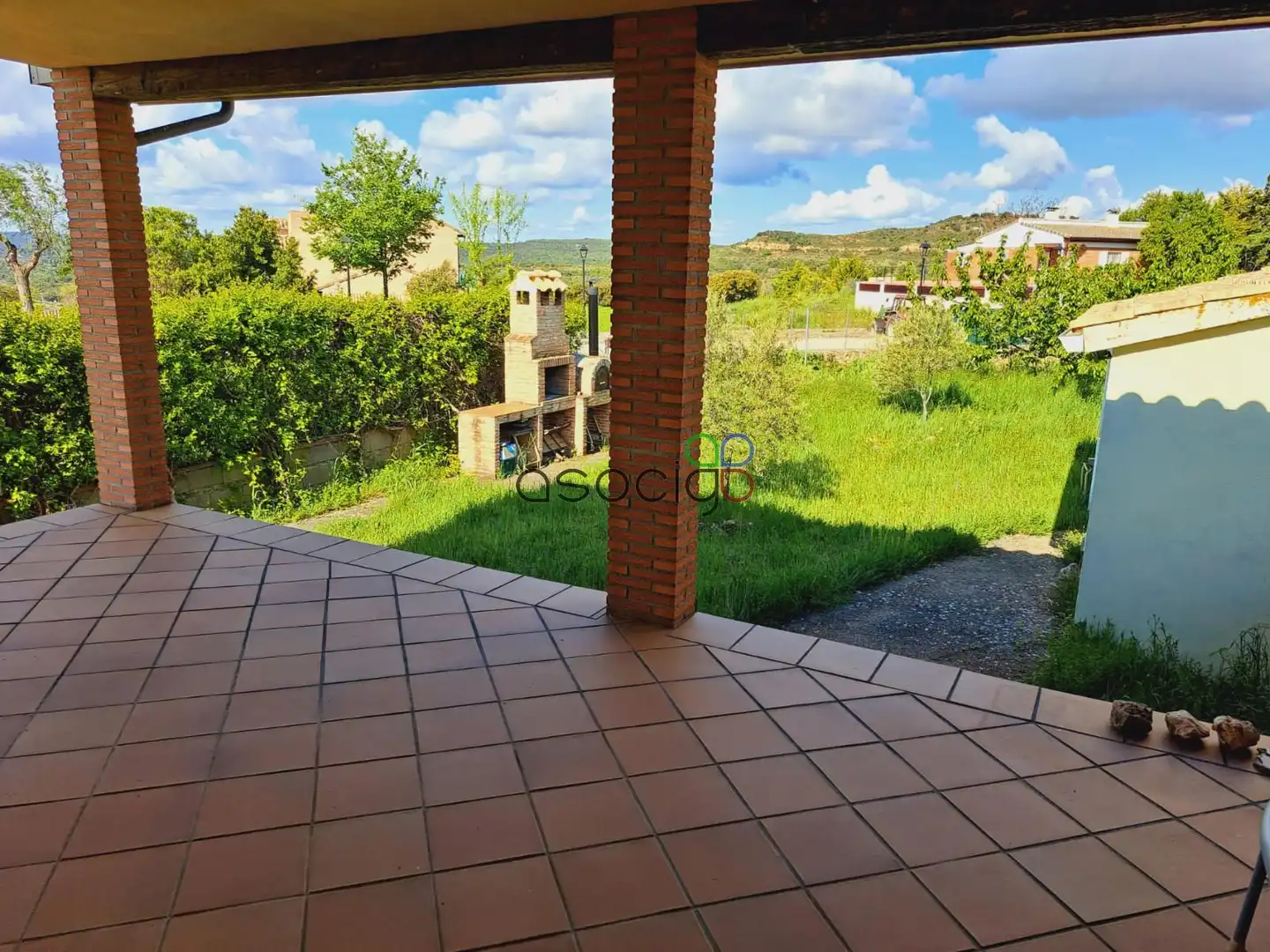 Terraza de Casa o chalet en venta en Solanillos del Extremo con Calefacción, Trastero y Piscina
