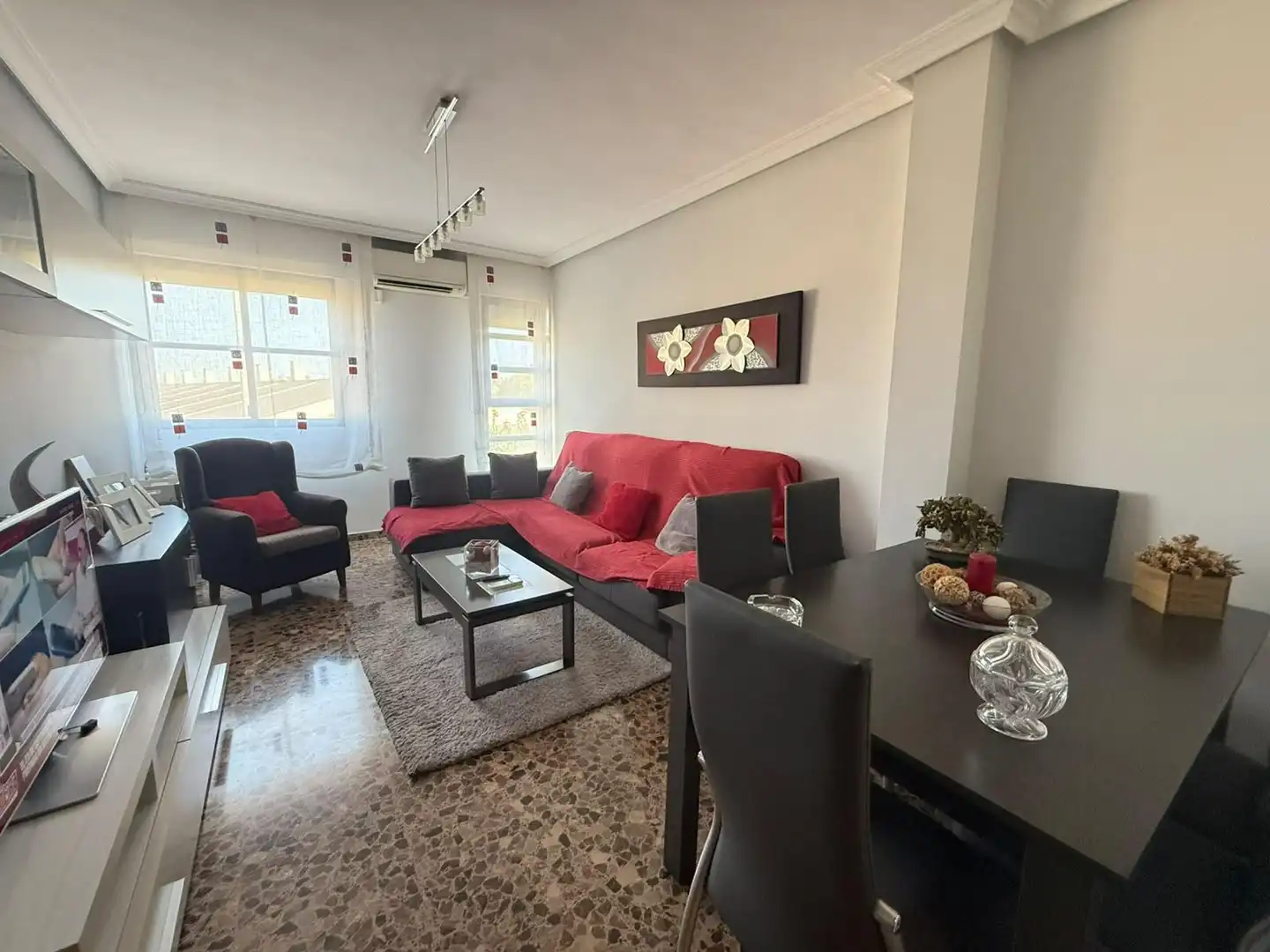 Sala de estar de Piso en venta en Cartagena con Aire acondicionado y Calefacción