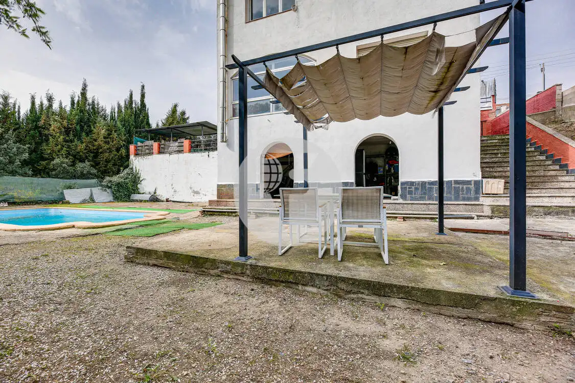 Jardí de Casa o xalet en venda en Lliçà de Vall amb Calefacció, Terrassa i Piscina