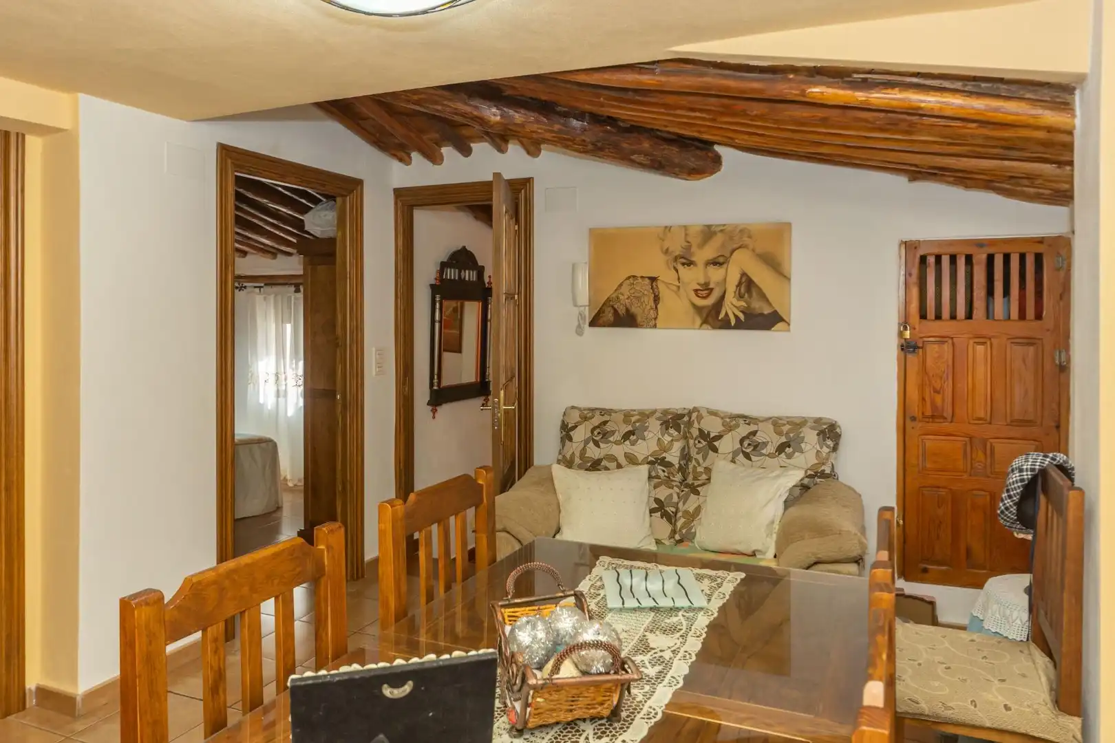 Sala d'estar de Casa adosada en venda en Aldeire