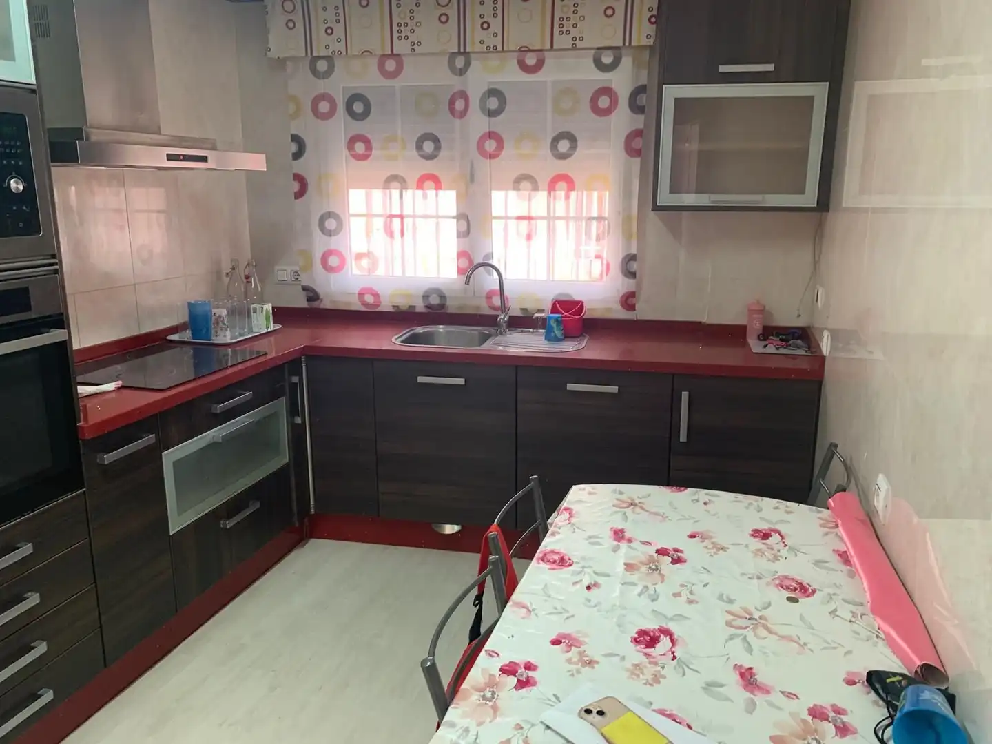 Cocina de Casa adosada en venta en Fuente Álamo de Murcia con Aire acondicionado, Calefacción y Terraza