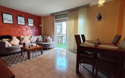 Living room of Flat for sale in Santa Perpètua de Mogoda  with Heating, Terrace and Storage room