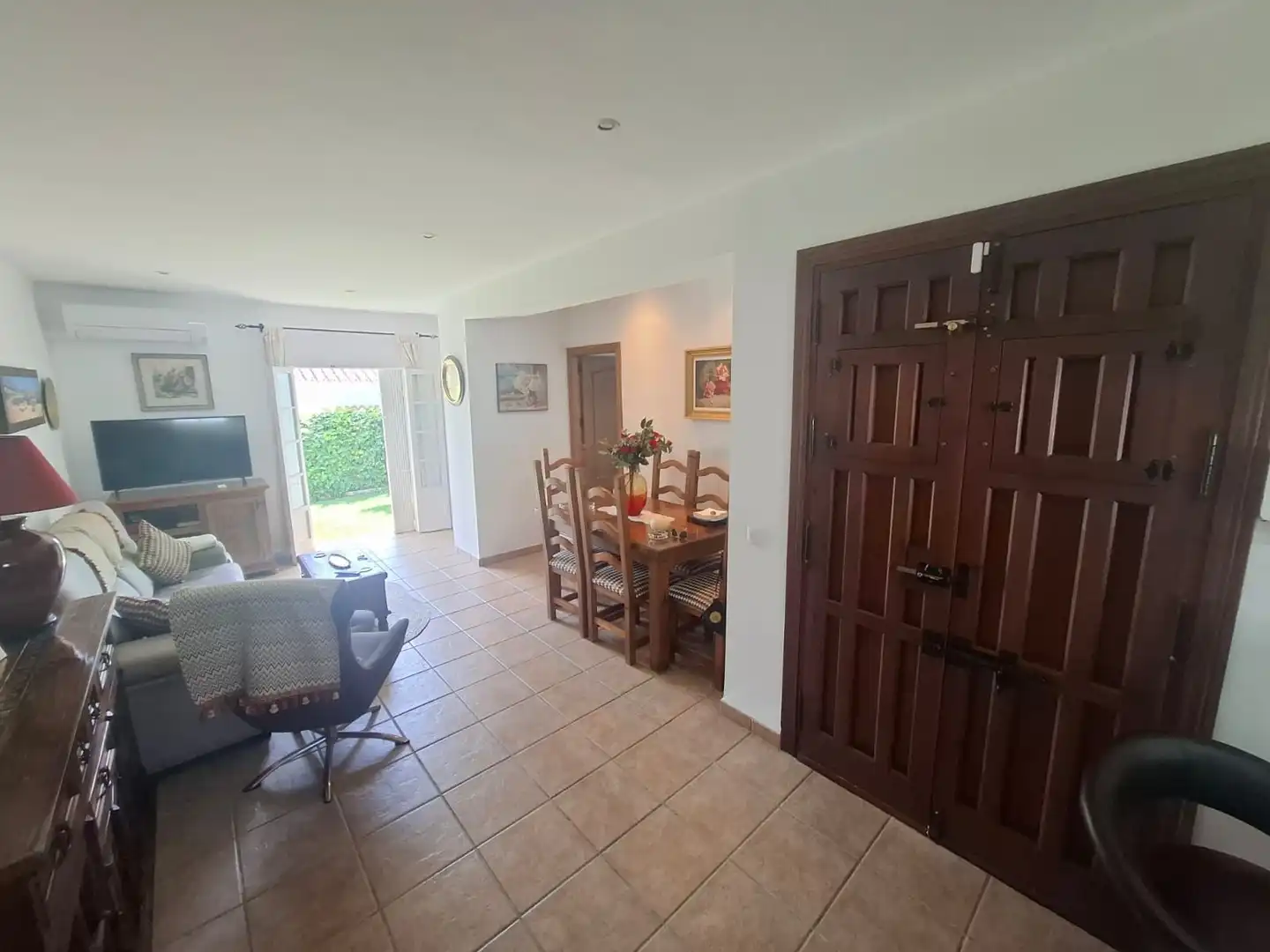 Dining room of Houses for sale in Málaga  with Air Conditioner, Private garden and Swimming Pool