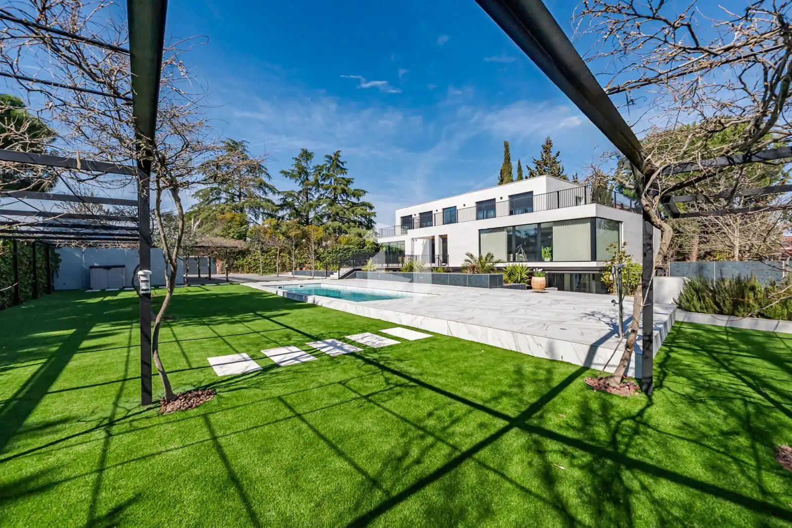 Jardín de Casa o chalet en venta en Majadahonda con Aire acondicionado, Calefacción y Terraza