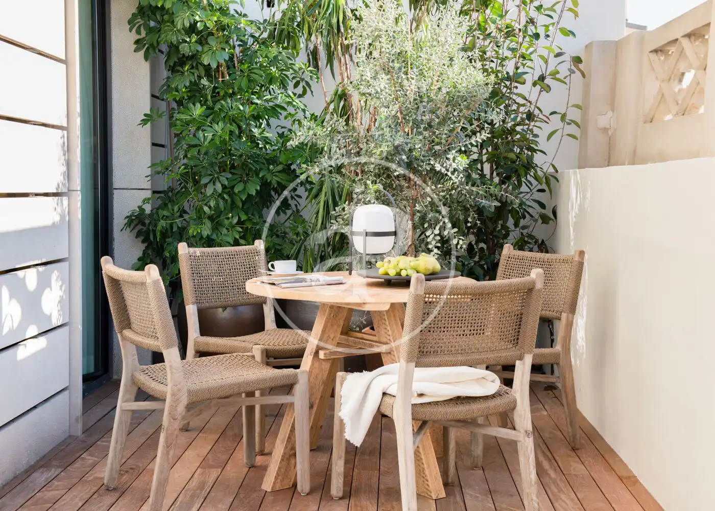 Terrace of Houses for rent in Barcelona  with Air Conditioner, Heating and Terrace