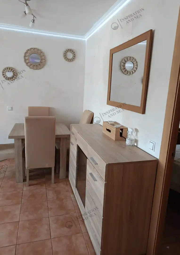 Comedor de Piso de alquiler en Santa Eulària des Riu con Aire acondicionado, Terraza y Amueblado