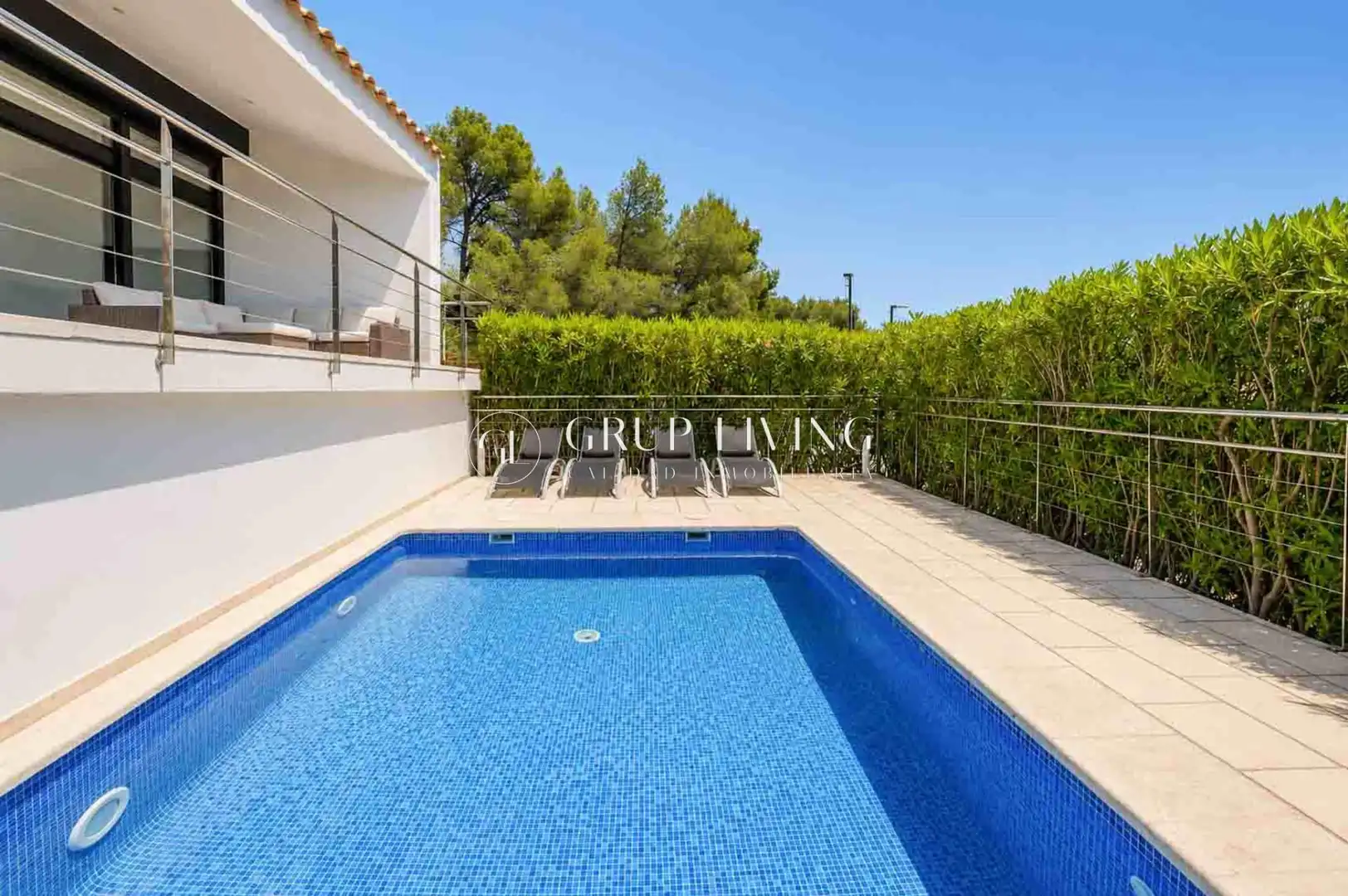 Swimming pool of Houses for sale in Sant Pere de Ribes  with Air Conditioner, Heating and Private garden