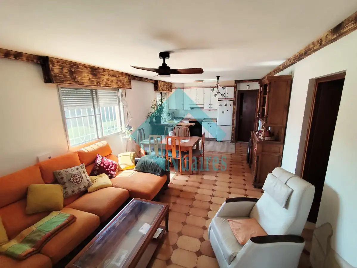 Living room of Houses for rent in Castellón de la Plana / Castelló de la Plana  with Air Conditioner, Private garden and Terrace