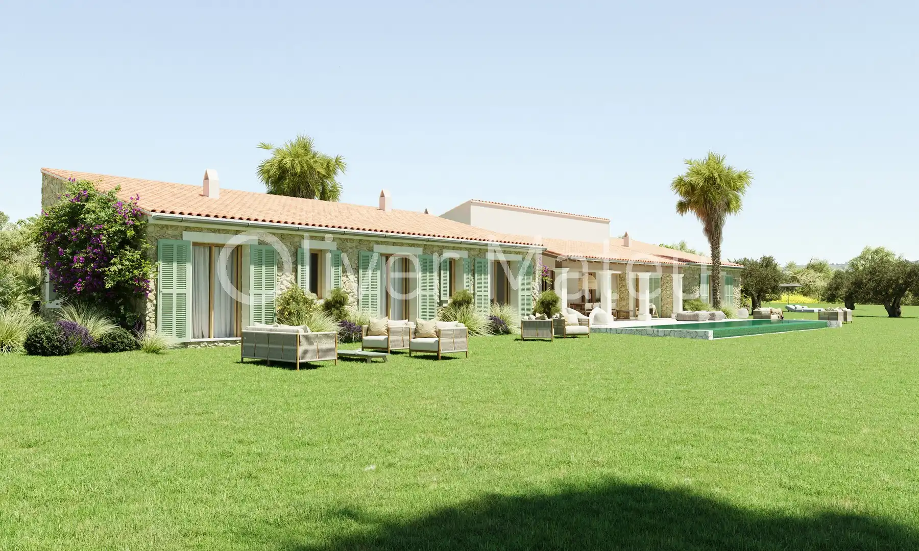 Jardín de Casa o chalet en venta en Petra con Aire acondicionado, Calefacción y Jardín privado