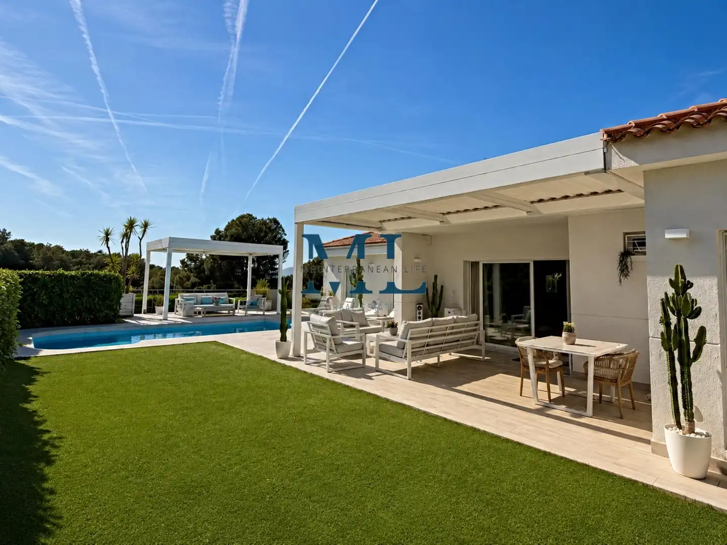Terrace of Houses for sale in Sant Pere de Ribes  with Heating and Swimming Pool
