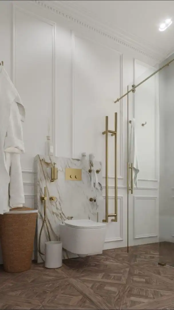 Baño de Piso de alquiler en Madrid con Aire acondicionado y Calefacción