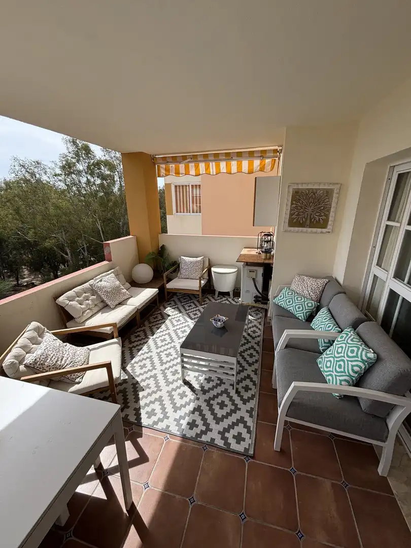 Terraza de Apartamento de alquiler en Benamara - Atalaya