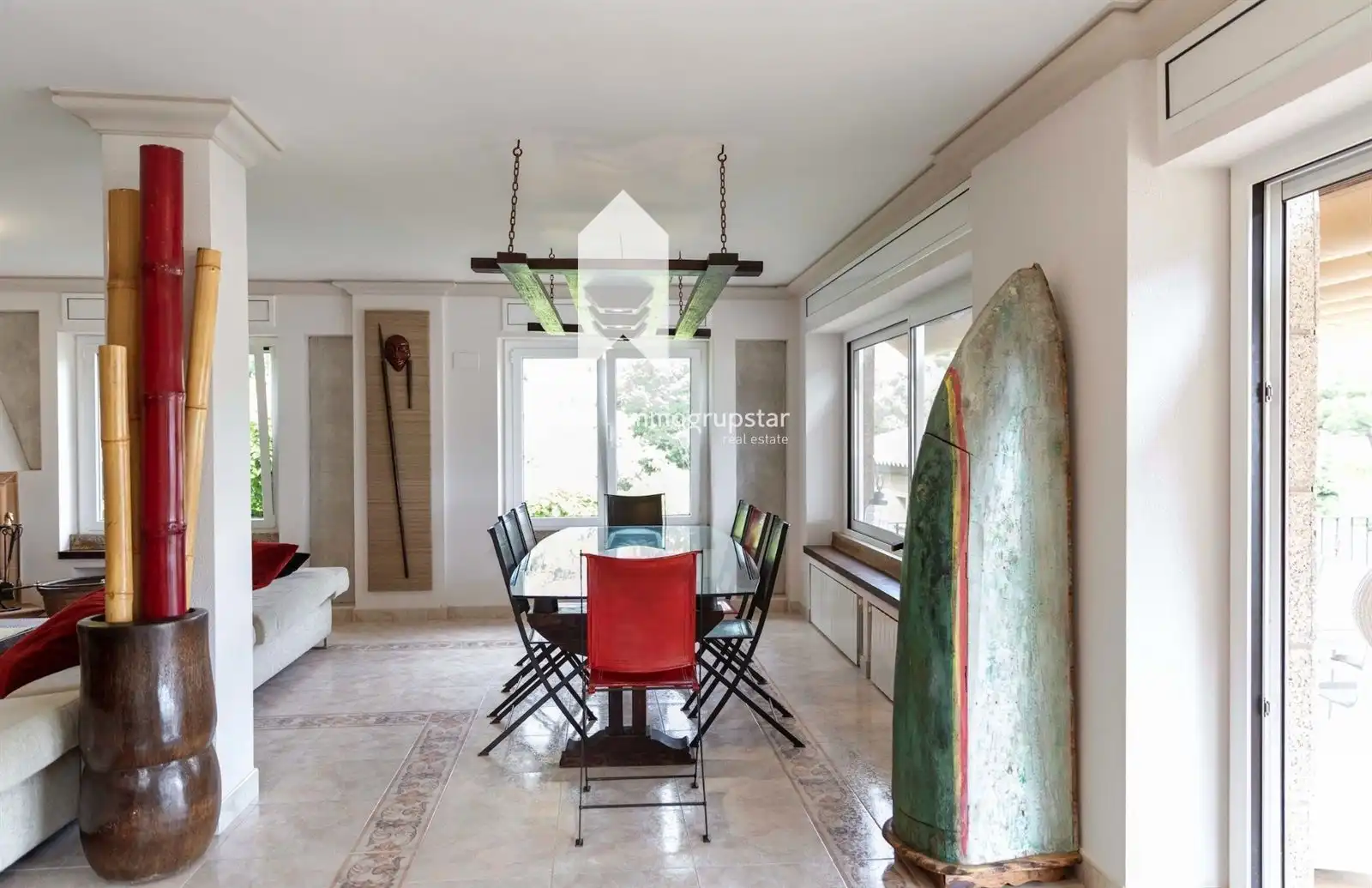 Dining room of Houses for sale in Calonge i Sant Antoni  with Heating, Terrace and Swimming Pool