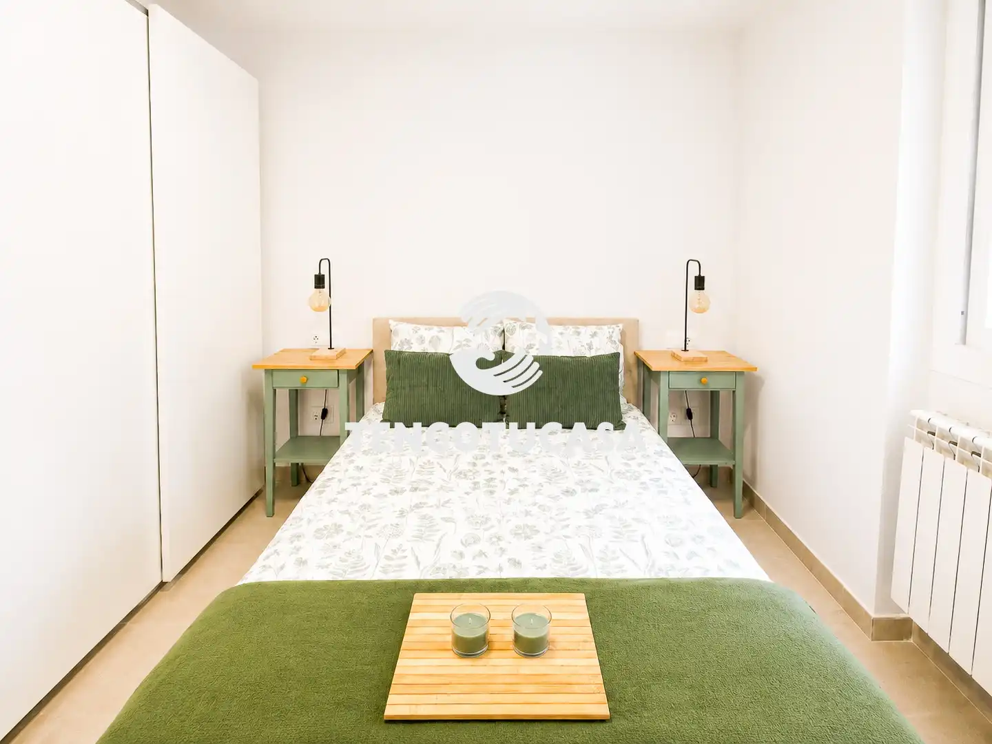 Bedroom of Flat for sale in Madrid  with Air Conditioner, Heating and Furnished