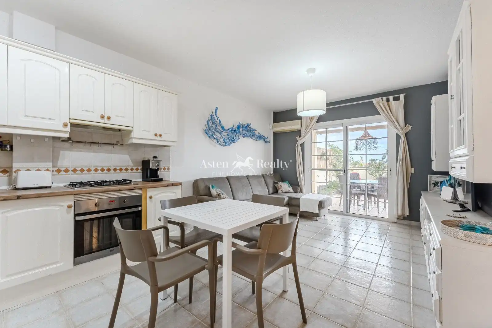 Sala de estar de Apartamento en venta en Arona con Aire acondicionado, Jardín privado y Terraza