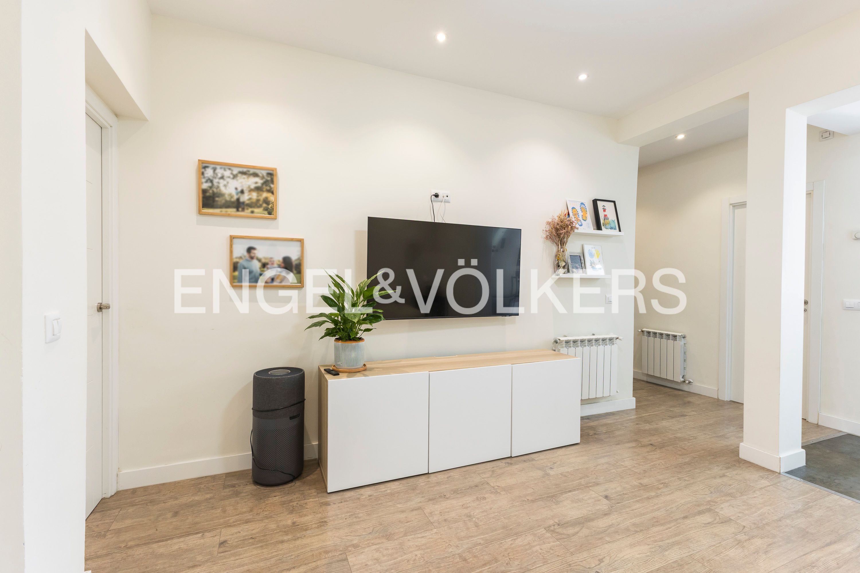 Sala de estar de Piso en venta en  Madrid Capital con Aire acondicionado, Calefacción y Balcón