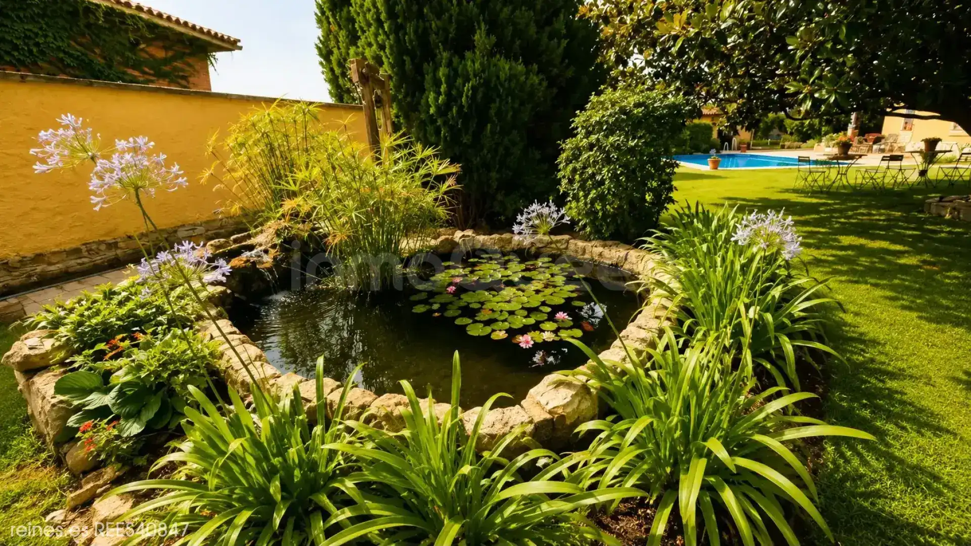 Jardí de Casa o xalet en venda en San Mateo de Gállego amb Calefacció, Jardí privat i Terrassa