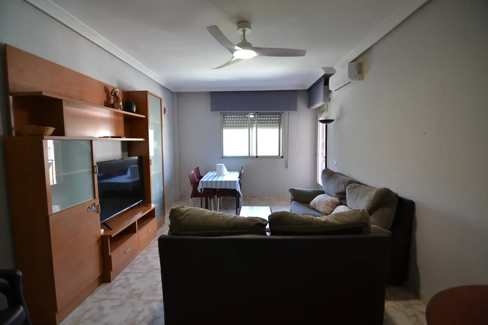 Sala de estar de Piso en venta en Plasencia con Aire acondicionado, Terraza y Amueblado