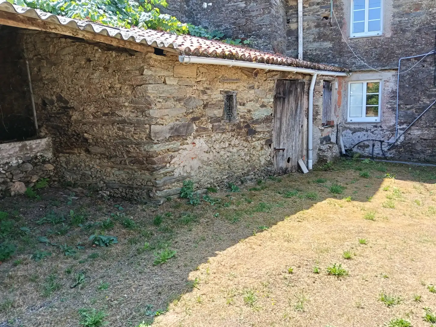 Vista exterior de Casa adosada en venta en Cesuras con Jardín privado y Trastero