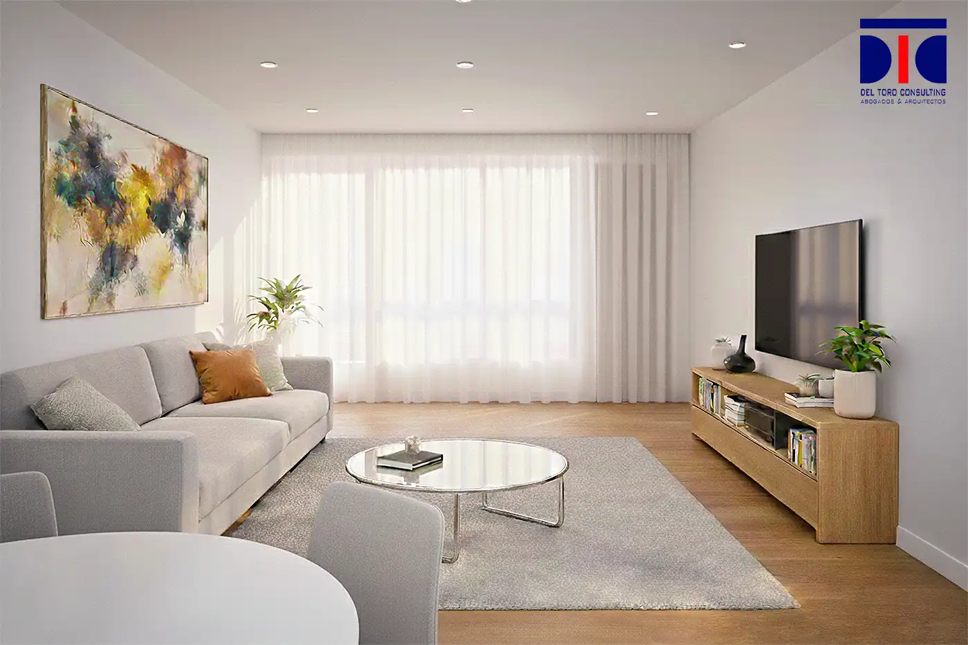 Sala de estar de Piso en venta en Sevilla con Aire acondicionado, Calefacción y Parquet