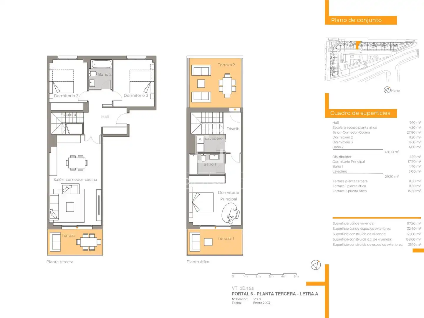 Attic for sale in Eivissa  with Air Conditioner, Terrace and Swimming Pool