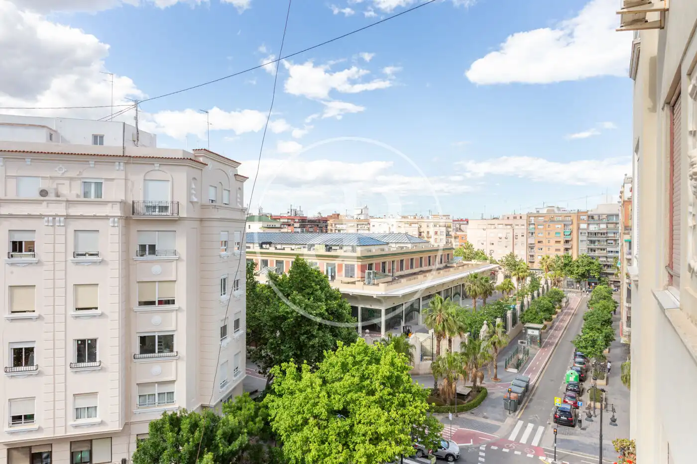 Vista exterior de Pis de lloguer en Valencia amb Aire condicionat i Moblat