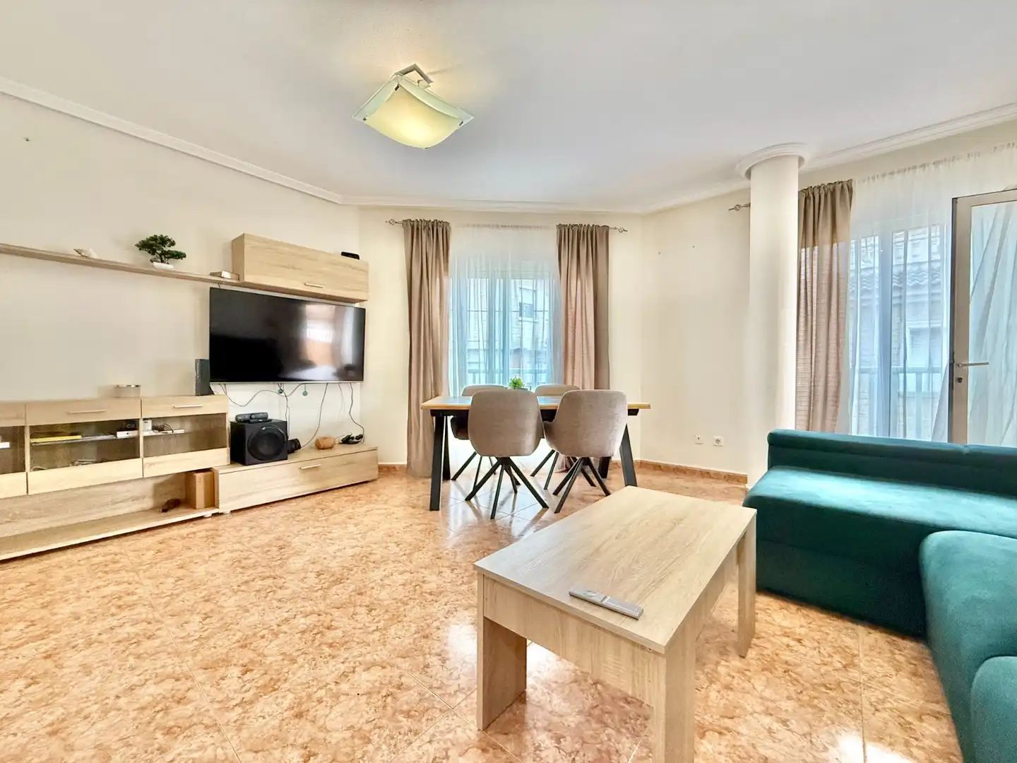 Living room of Houses for sale in San Pedro del Pinatar  with Air Conditioner, Heating and Private garden