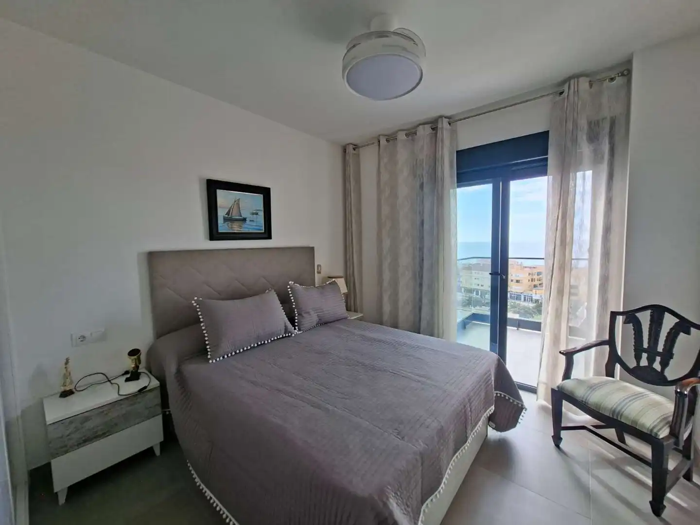 Bedroom of Flat for rent in Algarrobo Costa