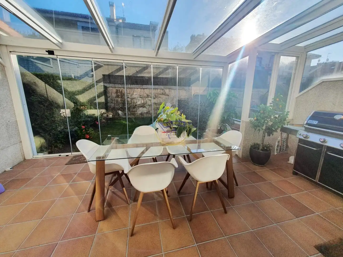 Garden of Detached homes for sale in Vigo   with Heating, Private garden and Parquet flooring