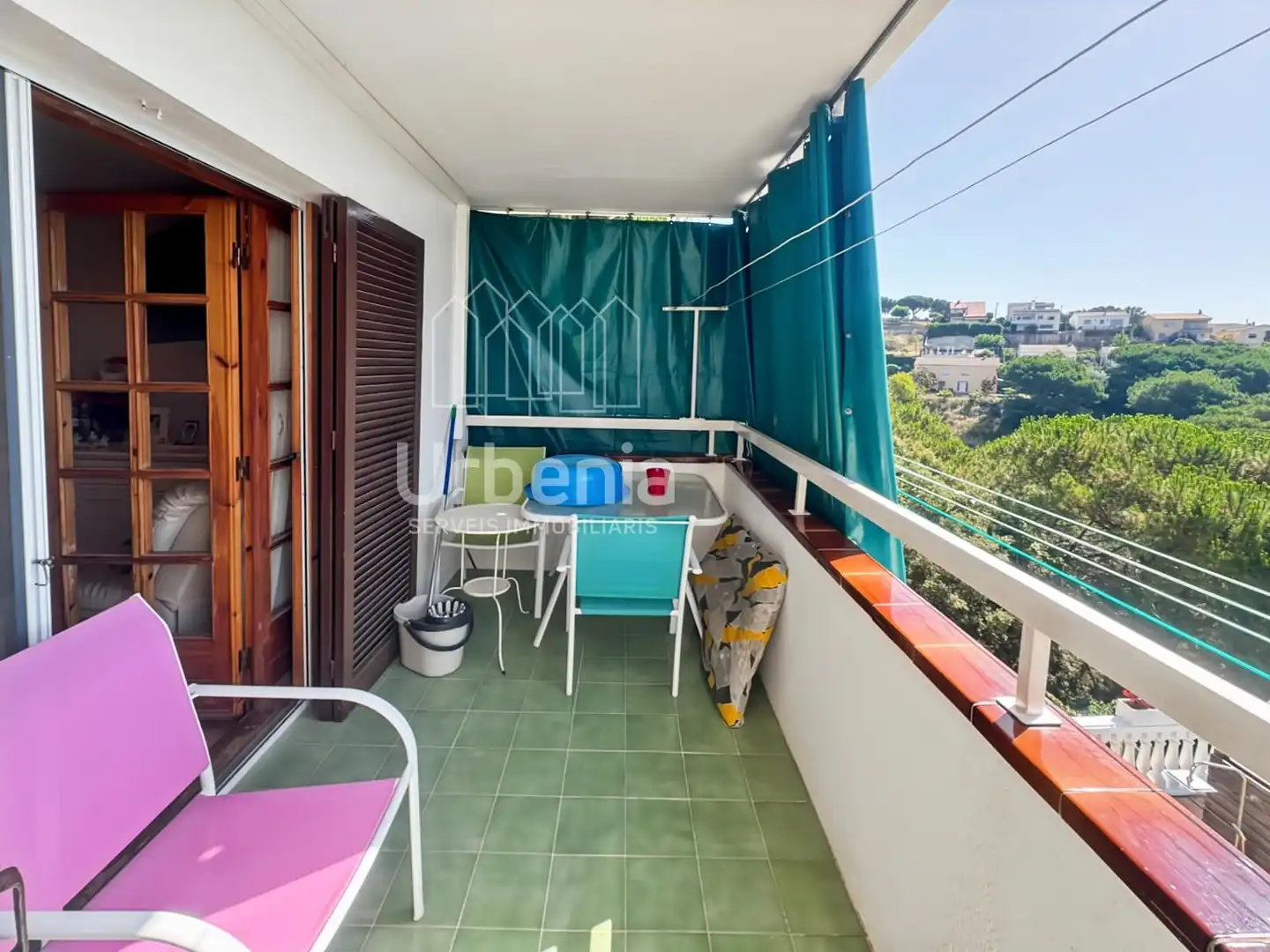 Terrassa de Casa o xalet en venda en Sant Iscle de Vallalta amb Aire condicionat, Calefacció i Terrassa