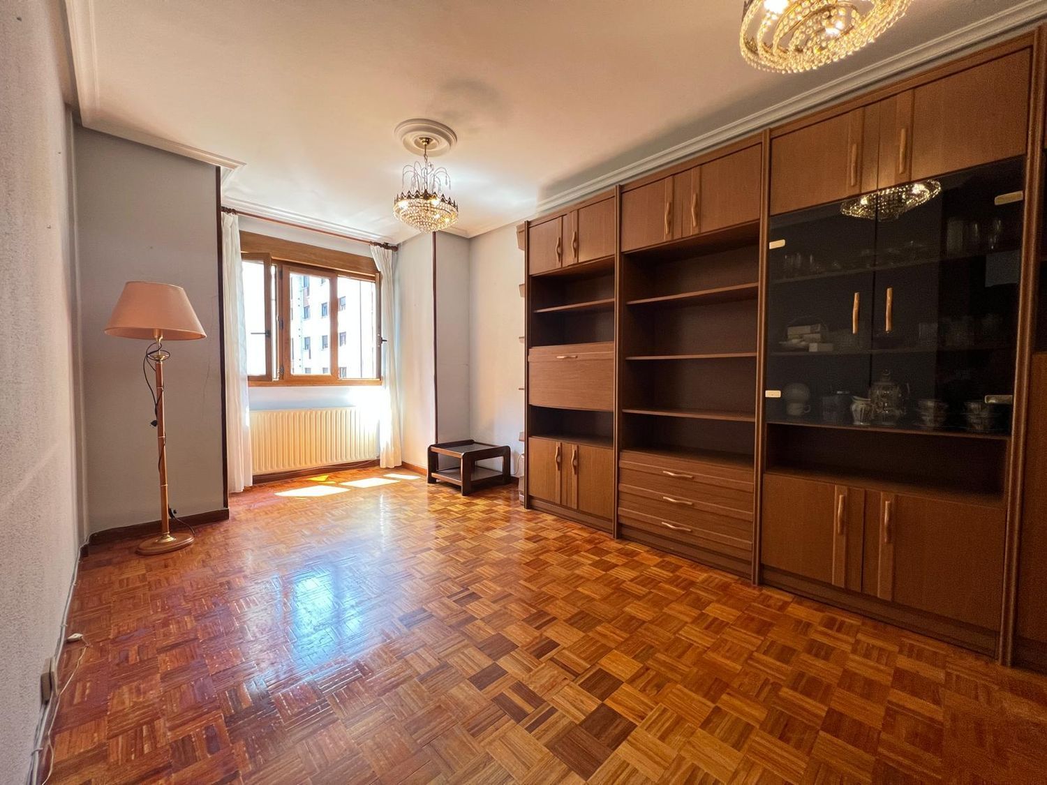 Living room of Flat for sale in Gijón   with Heating and Swimming Pool