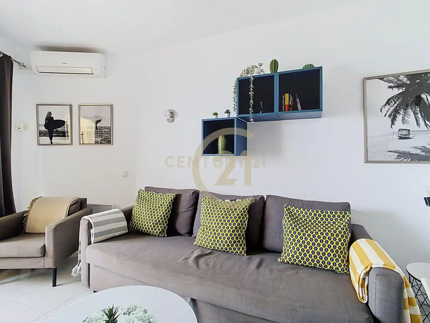 Sala d'estar de Apartament en venda en Benalmádena amb Aire condicionat