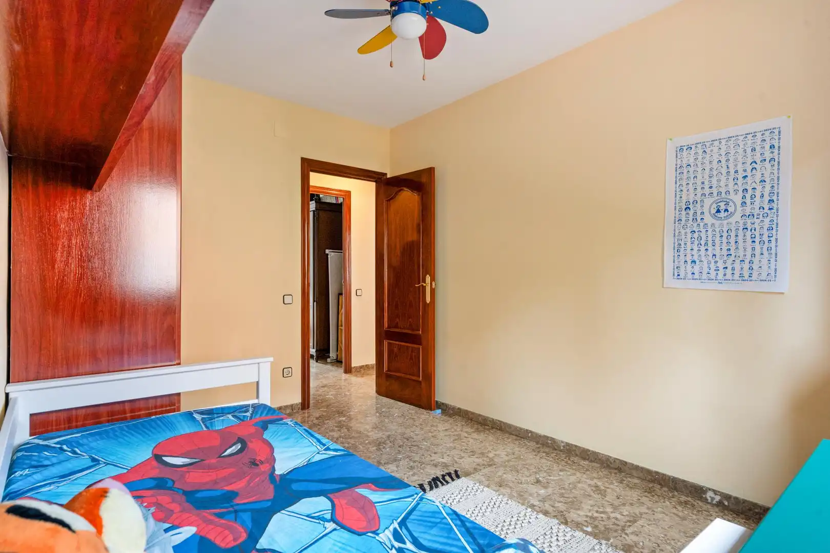 Dormitori de Casa adosada en venda en La Palma de Cervelló amb Calefacció, Jardí privat i Forn