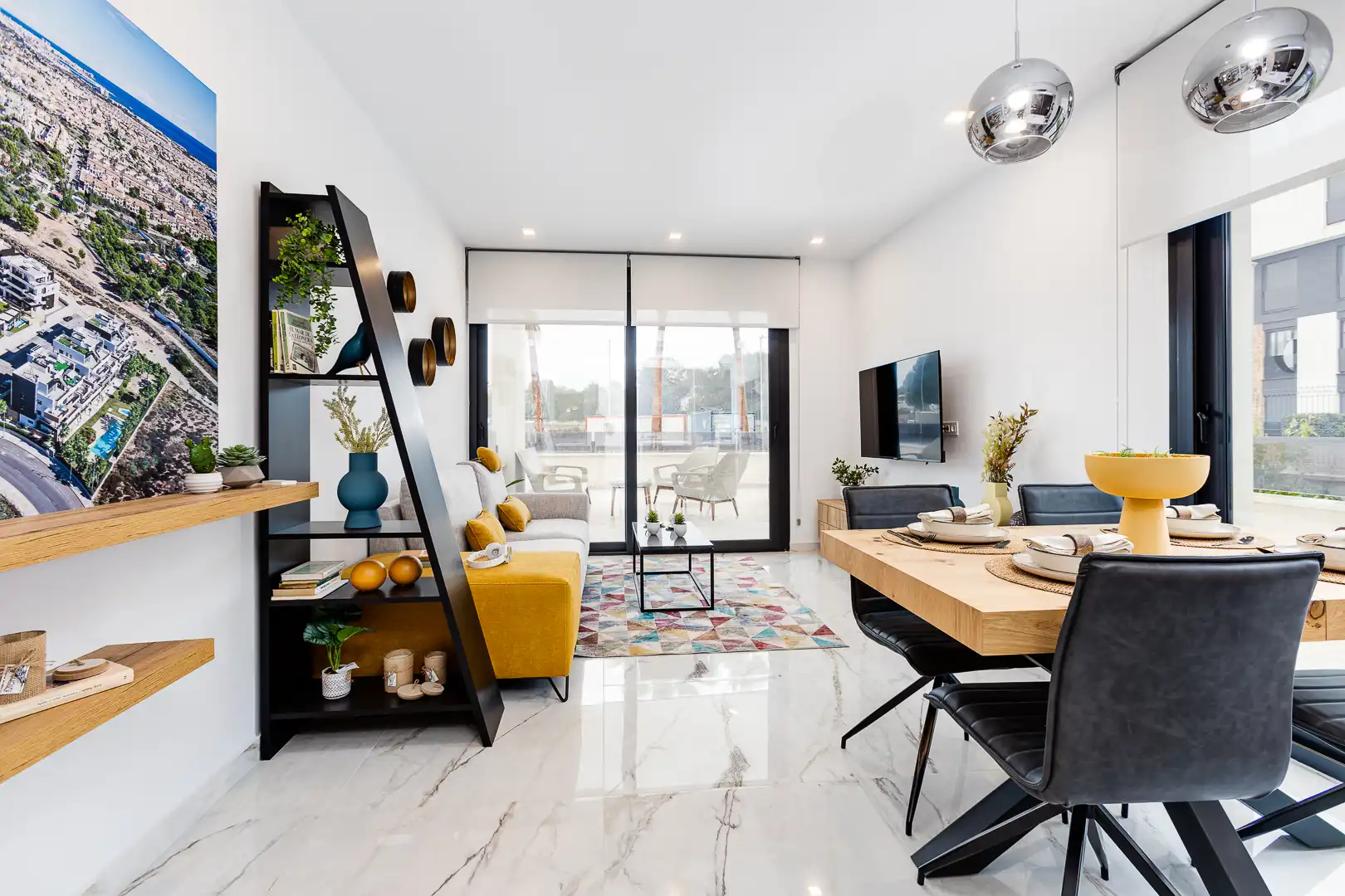 Sala d'estar de Apartament en venda en Rojales amb Aire condicionat, Terrassa i Traster