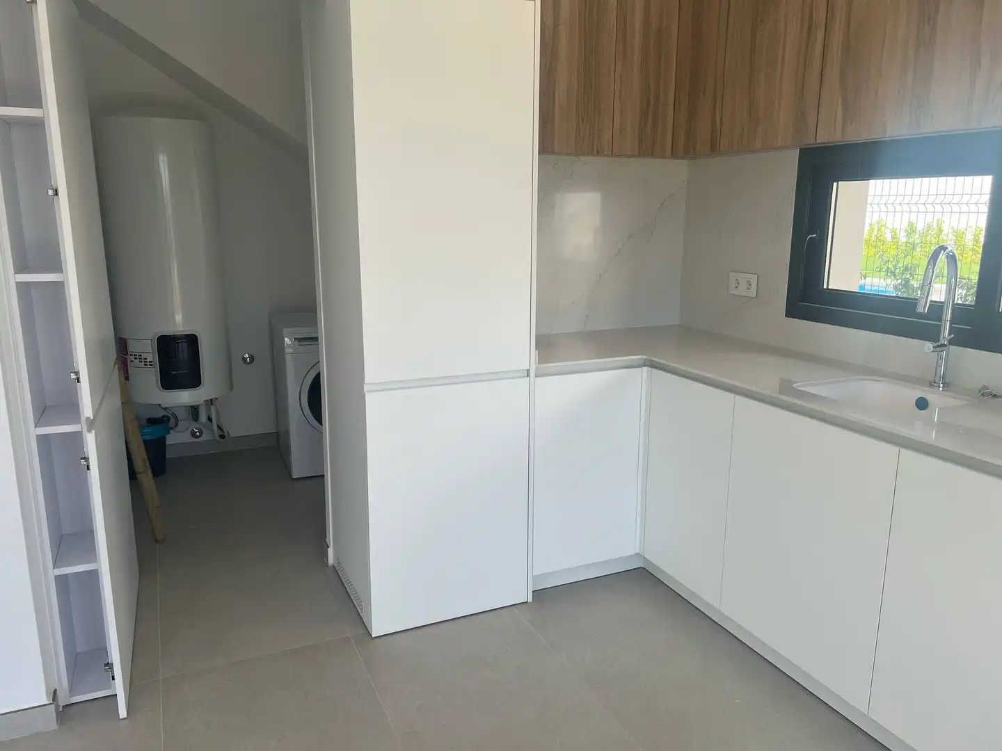 Kitchen of Detached homes for sale in Pilar de la Horadada  with Air Conditioner, Private garden and Terrace