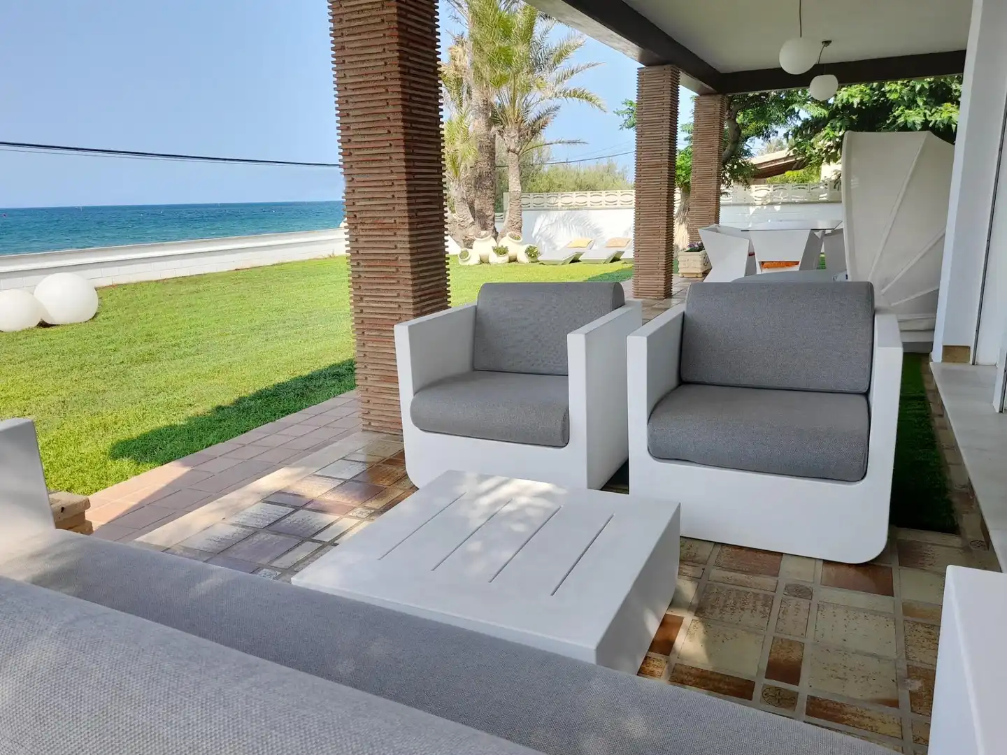 Terrassa de Casa o xalet en venda en Dénia amb Aire condicionat, Calefacció i Jardí privat