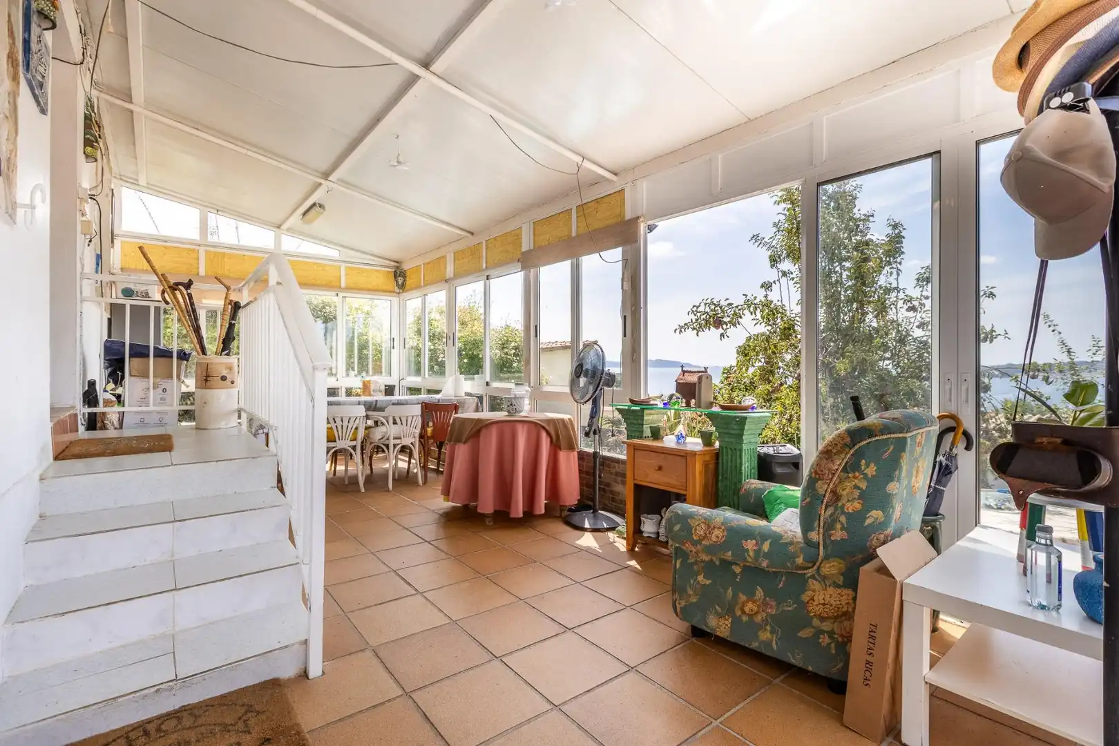 Terraza de Casa o chalet en venta en Pontedeume con Jardín privado, Terraza y Trastero