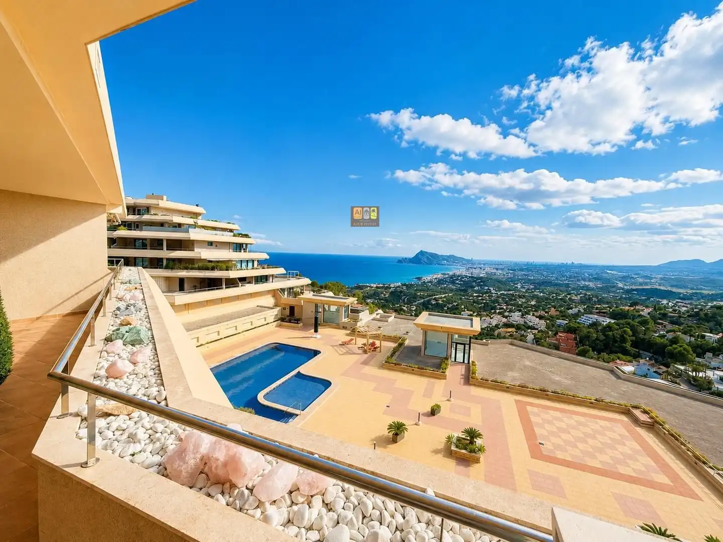 Vista exterior de Apartament en venda en Altea amb Aire condicionat, Calefacció i Jardí privat