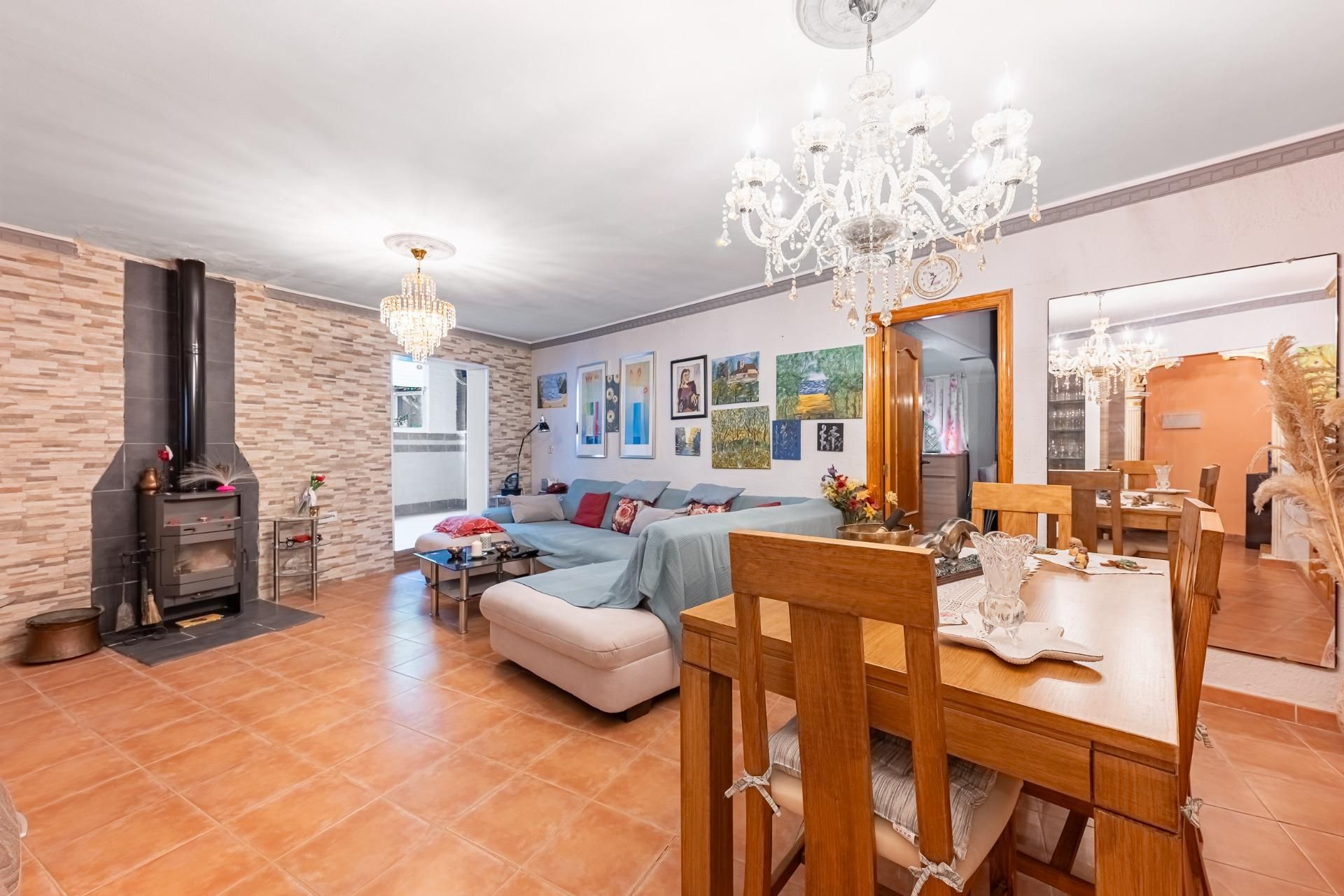 Sala d'estar de Casa o xalet en venda en Cártama