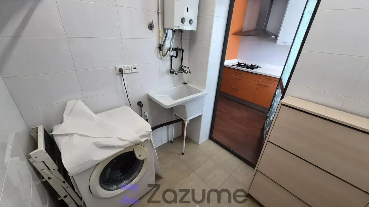 Kitchen of Flat for rent in Murcia  with Air Conditioner, Private garden and Swimming Pool