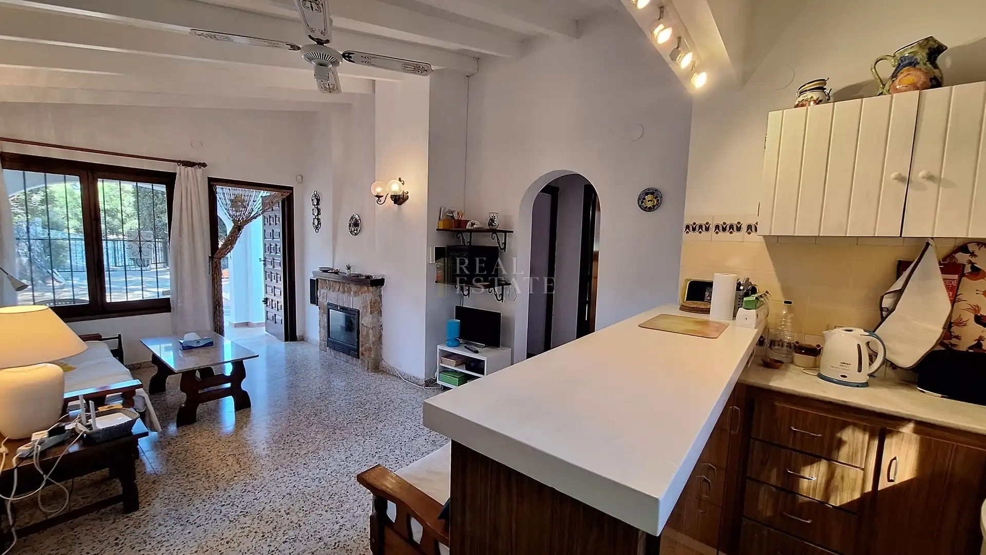 Kitchen of Houses for sale in Moraira  with Air Conditioner, Terrace and Swimming Pool