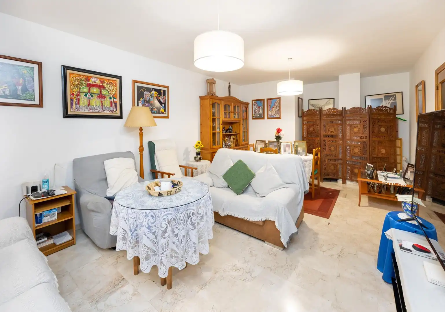 Sala d'estar de Pis en venda en Armilla amb Calefacció, Terrassa i Traster