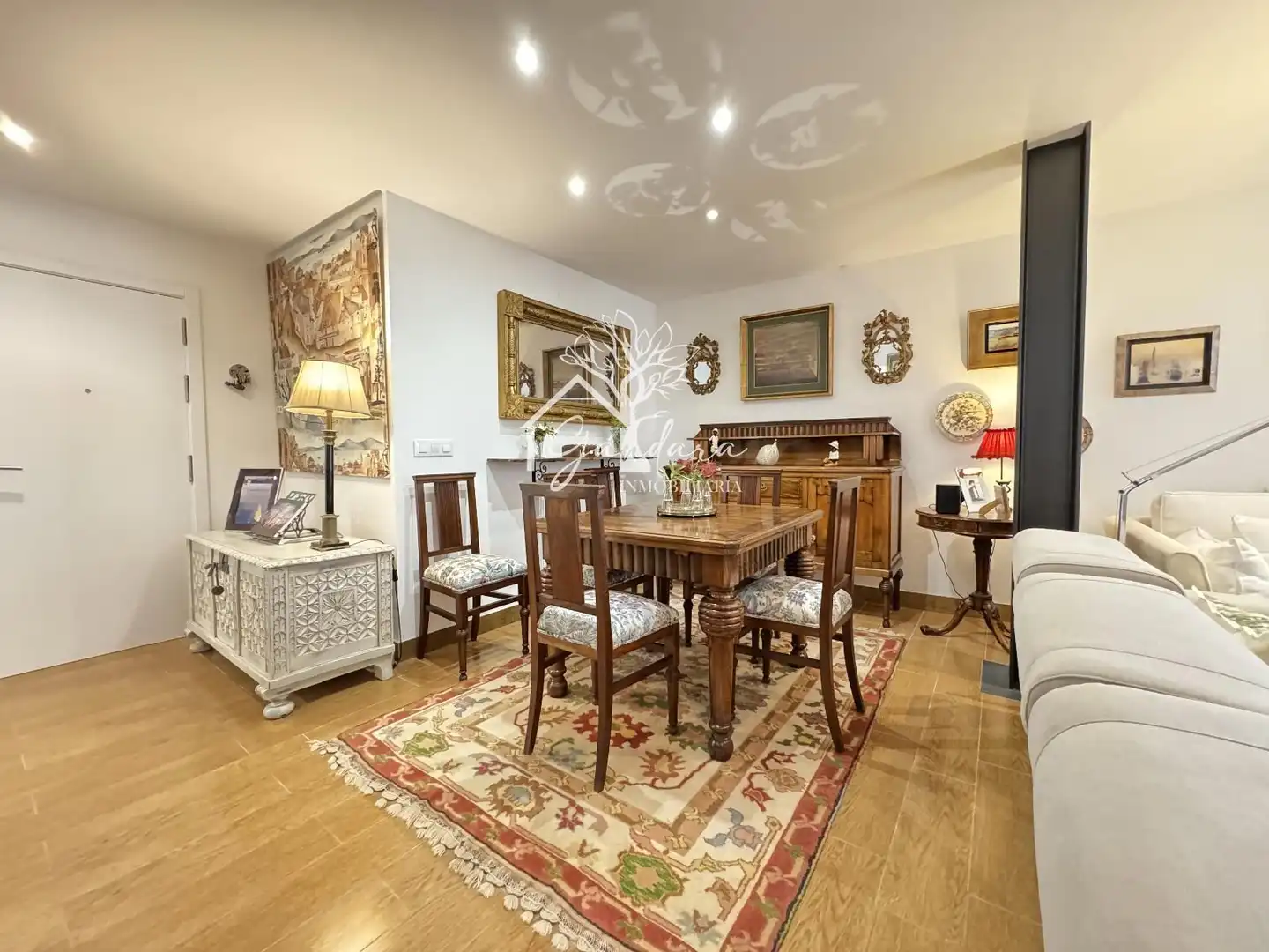 Esszimmer von Wohnung zum Verkauf in Ares mit Heizung, Terrasse und Ofen