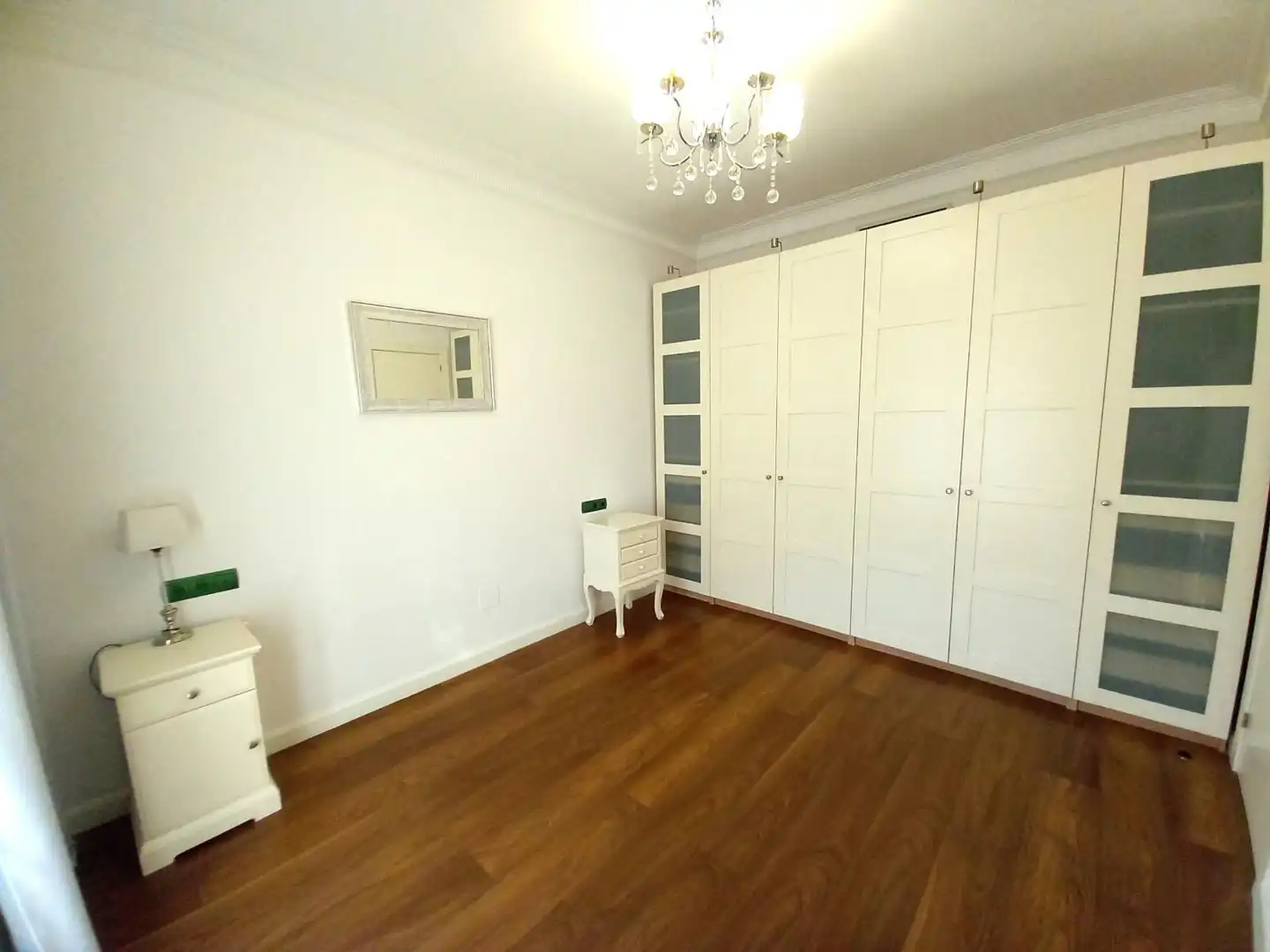 Schlafzimmer von Wohnung zur Miete in Barcelona mit Klimaanlage, Heizung und Parkett
